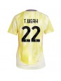 Juventus Timothy Weah #22 Auswärtstrikot für Frauen 2024-25 Kurzarm